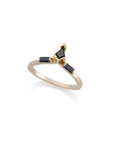 Paris Black Diamonds Ring